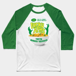 Lucky Arms Cereal with Soylent Green Clovers Baseball T-Shirt